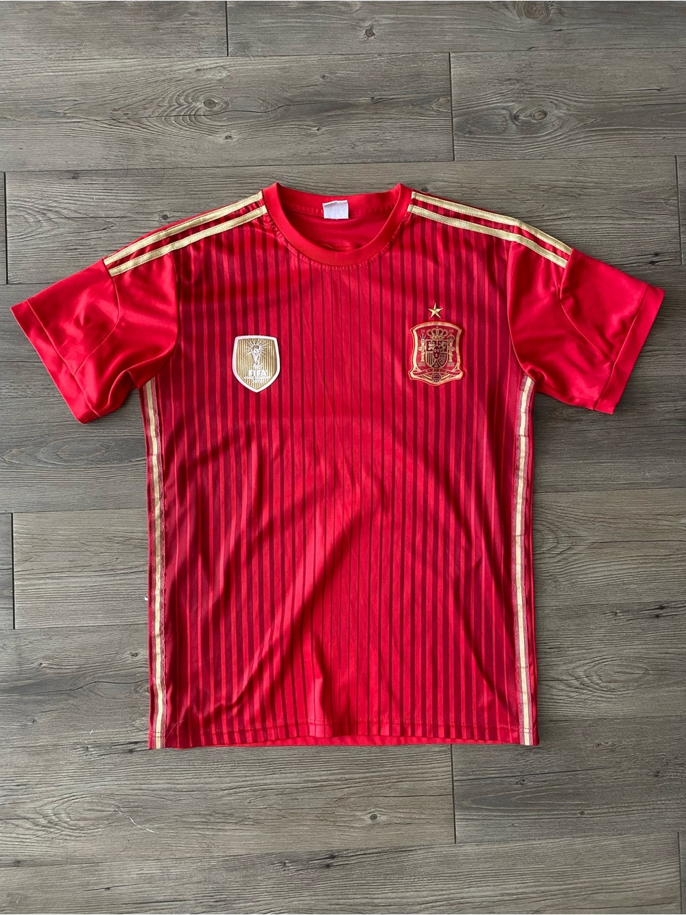 2010 World Champions Spain National Soccer Team Kit